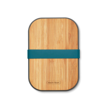 Logo trade promotional products image of: Black+Blum Stainless Steel Sandwich Box Large